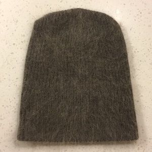 Taupe Mohair Hat